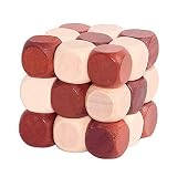 3D-Puzzles Luban Hole Hole Ming Lock Building Blocks Shenlong Swing Tail Magic Square Solution Aburrido Alumnos Adultos Desbloquear Niños Grandes Solo ( Size : E )