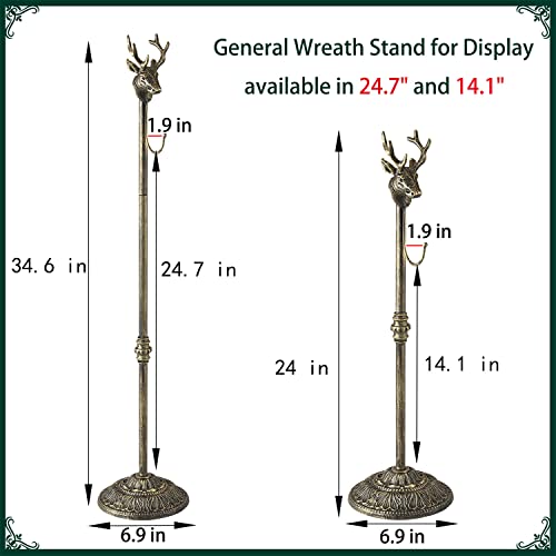 Ainisis Wreath Stand For Display Floor,Handbag Purse Stands For Tabletop,General Ornament Display Stand #TOP1