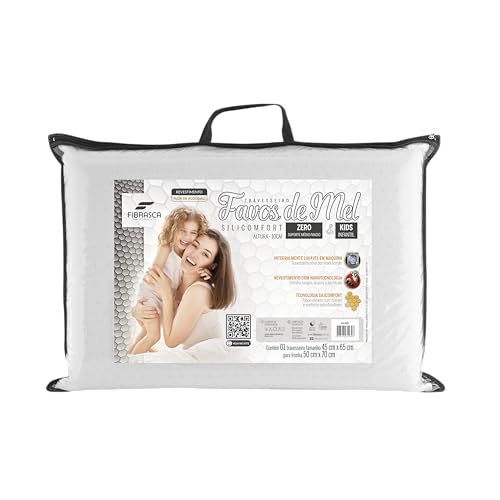 Travesseiro Favos de Mel Zero e Kids