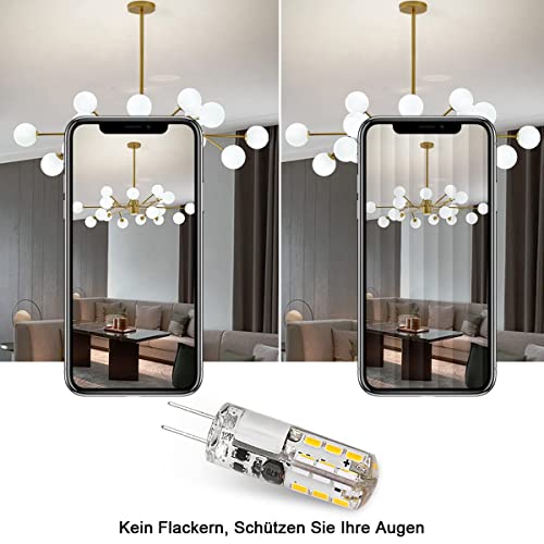 LED-Lampen G4 Warmweiß 12V 1.5W – Energieeffiziente Stiftsockellampe