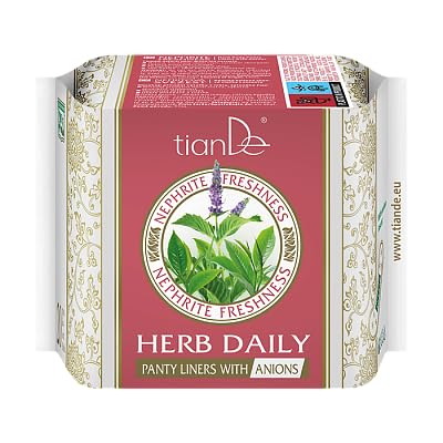Serviettes hygiéniques anti-odeurs TianDe Jade Freshness contre les irritations intimes