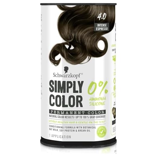 Schwarzkopf Simply Color Permanent Hair Color, 4.0 Intense Espresso