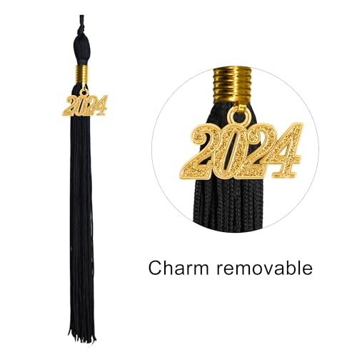 GraduationMall Matte Graduation Gown Cap Tassel Set 2024 for High School and Bachelor - Image 6