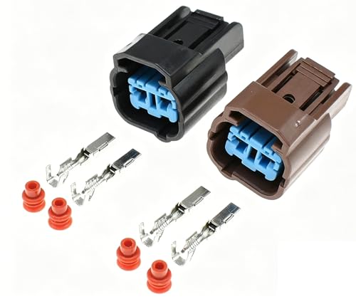 Conector impermeable de 2 pines hembra para cable eléctrico automotriz DJ7027Y-2-21 2