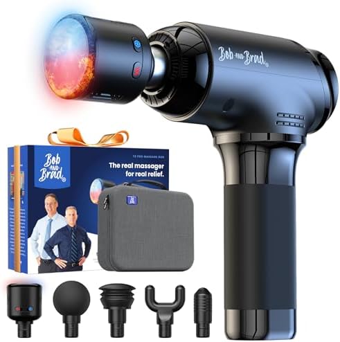 Muscle Massage Gun Heat and Cold, Bob and Brad T2 Pro Massage Gun...