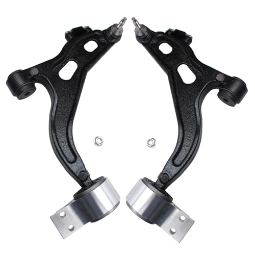 Image of Detroit Axle - 10pc AWD Front Struts Lower Control Arms Sway Bar Links Tie Rods Replacement for 2005-2007 Ford Five Hundred Mercury Montego