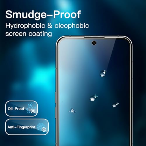 Image of JETech Tempered Glass Screen Protector Guard for Nothing Phone 2, Anti-Scratch, HD Clear, 3-Pack