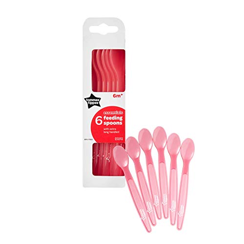 Tommee-Tippee-Essentials-Feeding-Spoons-6m-6-each