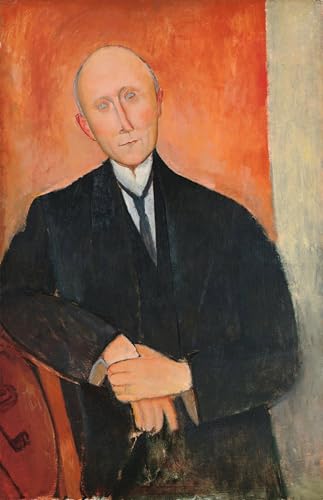 Pintura en lienzo vintage de Modigliani para decoración de interiores en 60x90cm