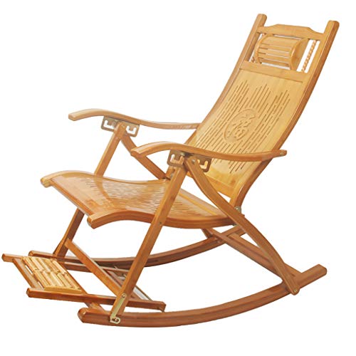 Fauteuil zero gravity pliante extérieure ergonomique en bambou avec support 200kg - 2