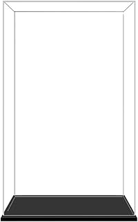 Acrylic Display Case Compatible for Bearbrick 400%,Acrylic Display Case Clear Display Storage Box Countertop Cube for Collectibles, Collectibles, Home Storage 2MM,15 * 11 * 29CM