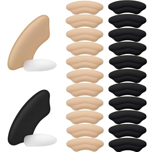 12 Pairs Suede Heel Grips