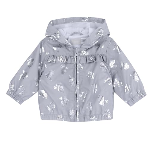 ALLA MODA: Giubbetto argento con all over di unicorni effetto specchio