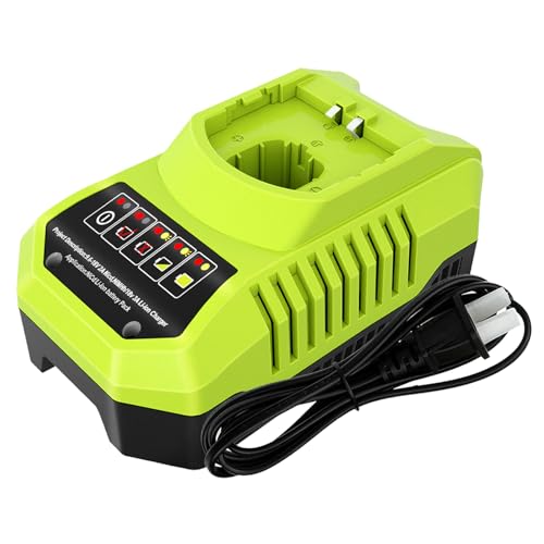 Image of P117 Battery Charger Compatible with Ryobi 18V Battery Charger for Dual Chemistry 9.6V-18V Charger Ni-Cd Ni-Mh Battery P100 P102 P103 P105