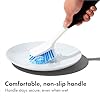 OXO Good Grips Dish Brush, Nylon Bristles with Built-in Scraper, Safe for Non-Stick Cookware, Non-Slip Handle, Dishwasher Safe #2