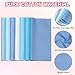 PATIKIL Cotton Fabric Bundles, 14 Pcs 10 x 10 Inch Fat Quarter Solid Color Precut Fabric Squares for Sewing Patchwork Quilting DIY Crafts, Blue