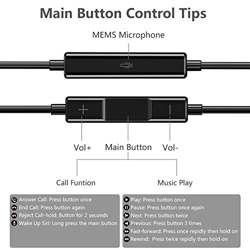 Écouteurs Lightning filaires pour écouter votre musique en déplacement sur iPhone
