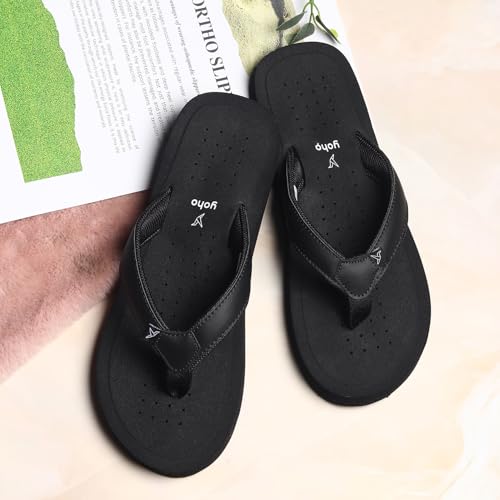 Image of YOHO ArchFlex orthopedic slippers for women | Arch support for pain relief | Soft, Anti-Skid, lightweight | comfortable padded straps flip flops for Everyday