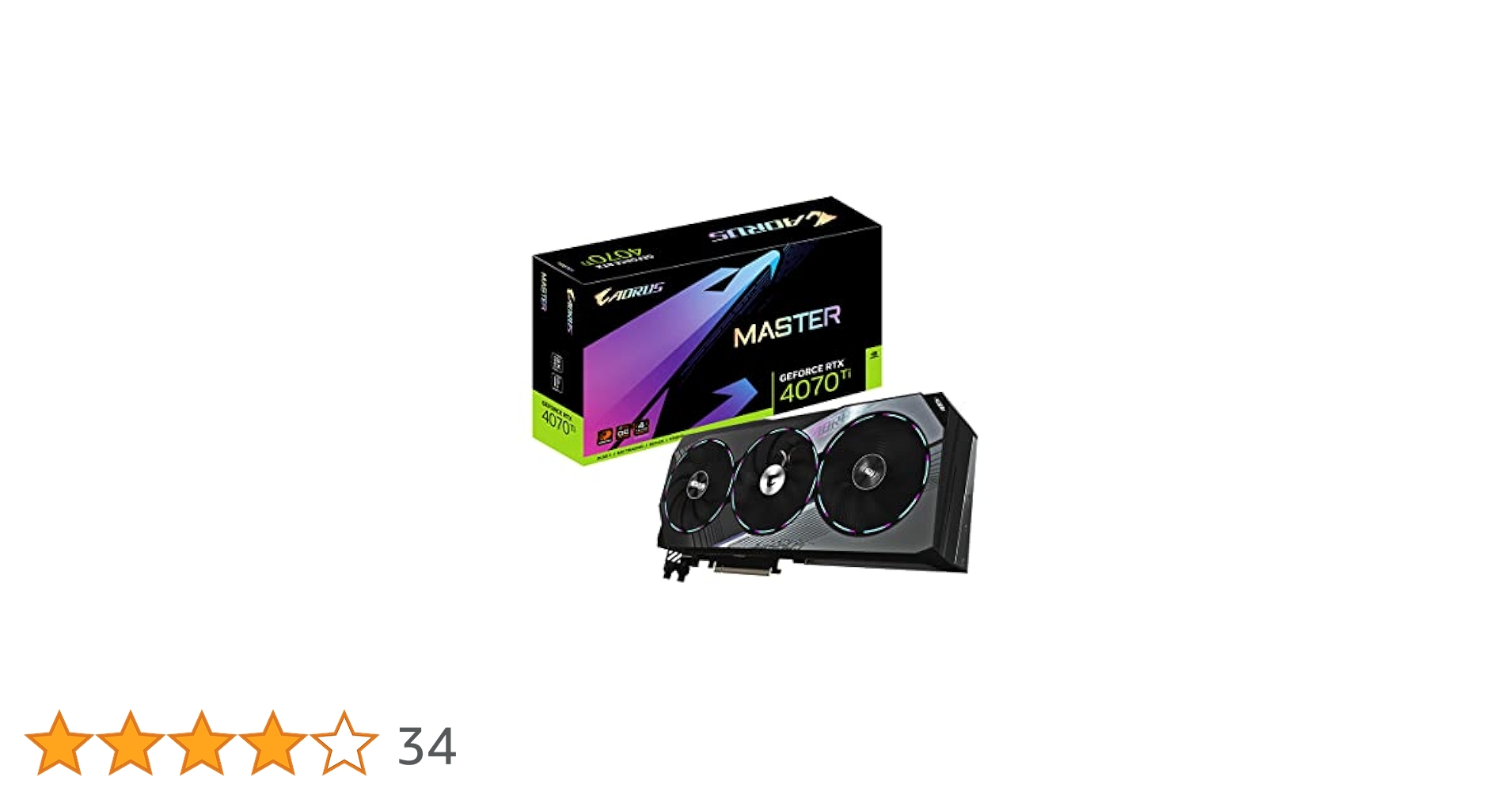 グラフィックボード・グラボ・ビデオカード AORUS NVIDIA GeForce RTX 4070 Ti Amazon | GIGABYTE AORUS GeForce RTX 4070 Ti Master 12G