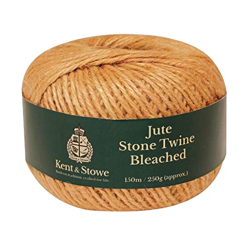 Kent&Stowe 70100830 Jute Twine Bleached Stone 150m (250g)