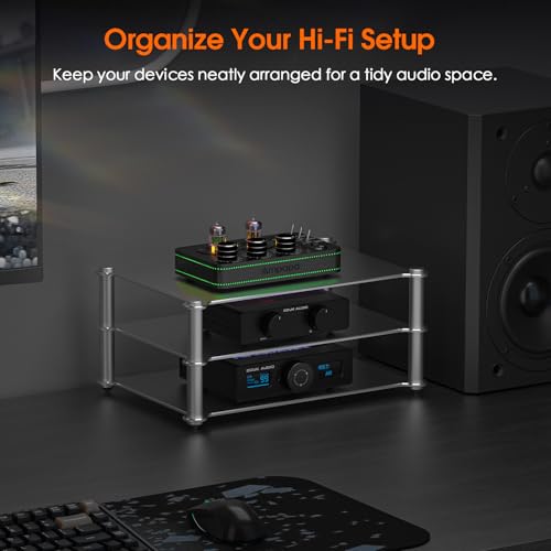 Rack de rangement modulaire ventilé CNC pour amplificateur et DAC - 2
