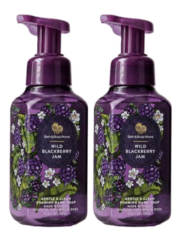 Bath & Body Works Foaming Hand Soap - Wild Blackberry Jam - 8.75 fl oz each - Pack of 2 image 2