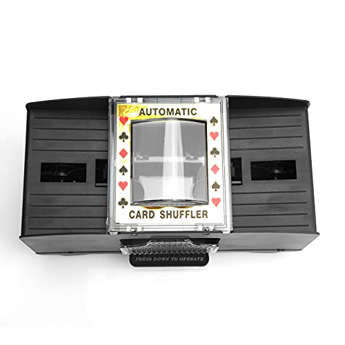 Kartenmischmaschine Washranp 2 in 1 Elektrischer Kartenmischer