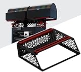 BIQU Panda Perch AMS Stand Holder for Bambu-Lab P1S P1P X1C X1E 3D Printers, Can Hold 2 AMS/AMS 2 Pro, Space Saving AMS Stack, Expandable Honeycomb Side Design