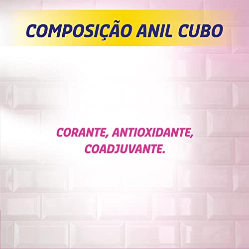 Branqueador Pós Lavagem 90G Cubo Unit, Anil Colman