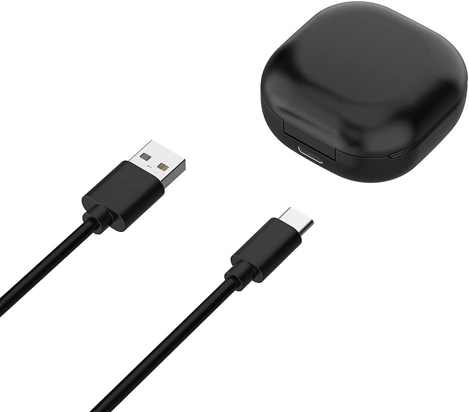 For -Samsung-Galaxy Buds Pro SM-R190 Earphone Headset Replacement USB 450mAh Charger Box Station with Cable Earbuds Charging Black