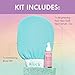 Sliick Buff + Brighten Ingrown Hair Treatment for Bikini Area – Post Shave Serum & Exfoliating Mitt for Razor Bumps & Dark Spots, Ingrown Hair Serum, 1 fl oz