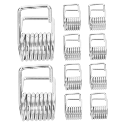 Ciieeo Gt2 Timing Belt Tensioner Spring Metal Material for 10pcs Silver Colour, with Precision Linear Motion Belt Tensio