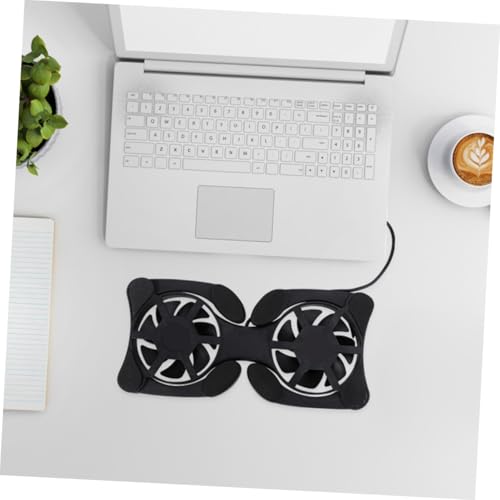 Base de enfriamiento plegable para portátiles con ventiladores duales miniatura 5