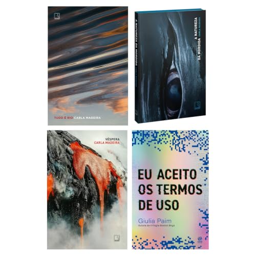 Kit Tudo é rio + A natureza da mordida + Véspera + Eu aceito os termos