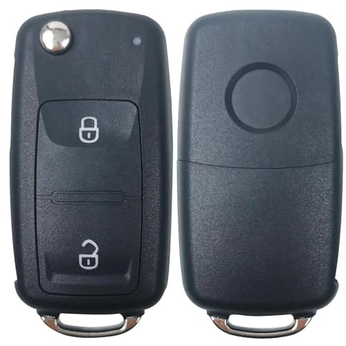 Clé VW Transporter usée ? Boîtier coque de clé à 2 boutons pour remplacer votre télécommande
