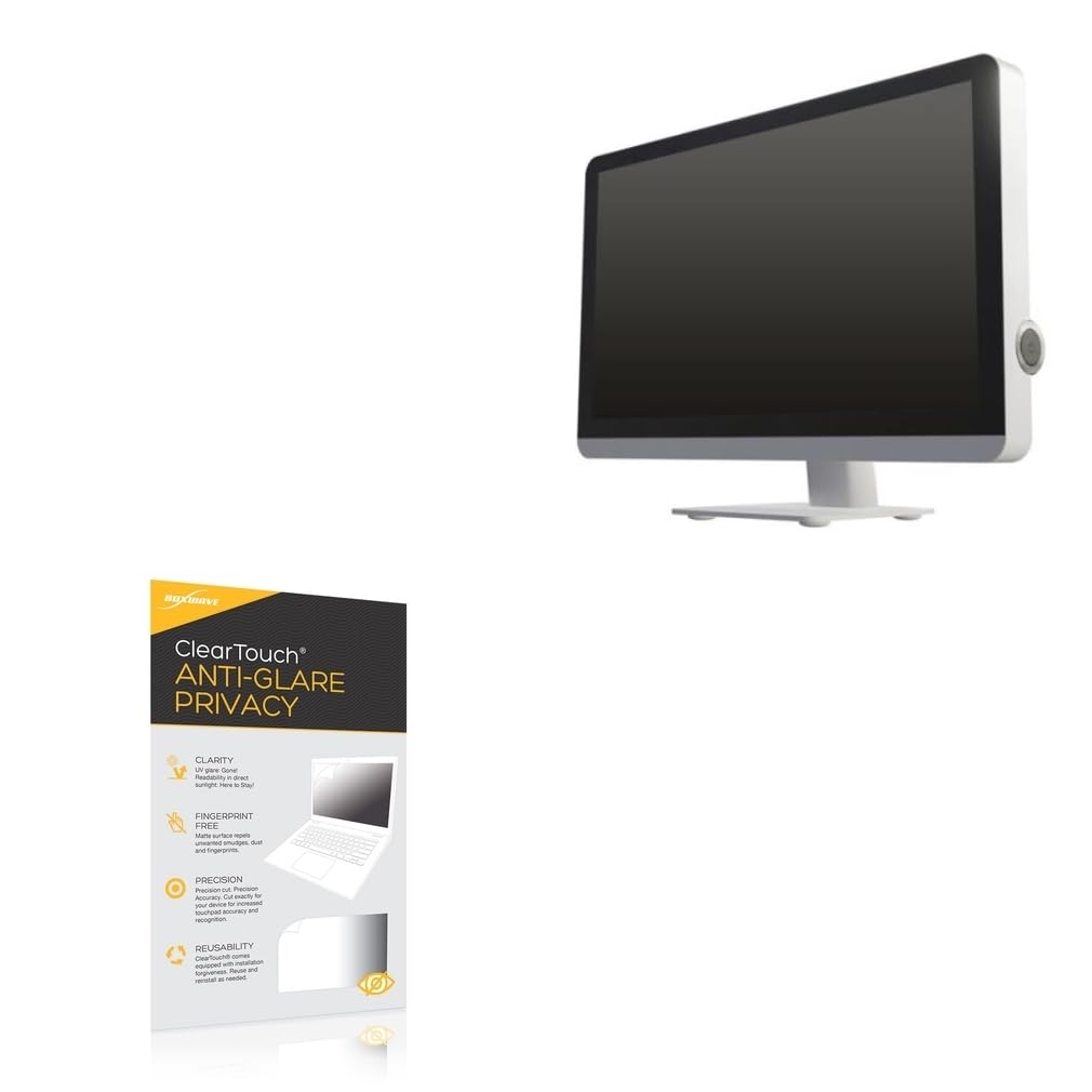 BoxWave Screen Protector Compatible With Ampronix RGP2762AMII-P (27 in) - ClearTouch Anti-Glare Privacy (2-Pack), Privacy Screen Protector Flexible Film Anti-Glare