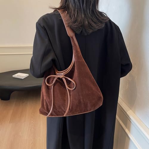 Bolso Tote de Gamuza para Mujer estilo Hobo miniatura 2