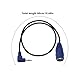 YINETTECH Kabel 5-polige MIDI-Buchse auf TRS 3,5-mm-Stecker Kompatibel mit Akai MPC Studio MPC Touch MPX8 SQ-1 90° TRS