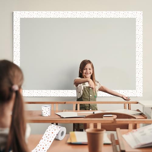 Bordure de tableau d'affichage design noir et blanc pour salle de classe - 6