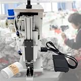 Heavy Duty Pneumatic Sock Labeling Machine, Aluminum Alloy Hang Tag Attaching Equipment with Stable Air Pressure System for Continuous Production Use