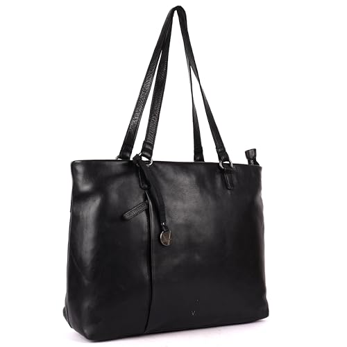 Bolso de mujer Tote de cuero italiano genuino miniatura 1