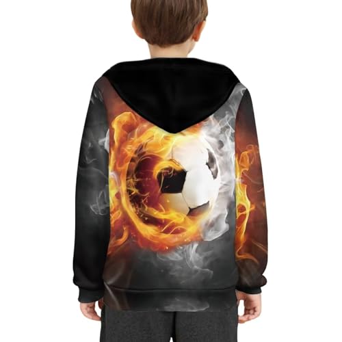 Suobstales Hoodies for Boys Kids Long Sleeve Sweatshirt Hooded Sweaters with Pocket Casual Pullover Tops Age 6-162