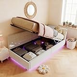 Matériau en Velours Doux pour Confort: Lit coffre 1 place en velours de haute qualité, offrant un confort optimal et une sensation douce au toucher. Le design raffiné et chaleureux s'intègre parfaitement à tout type de décoration intérieure. Facile à entretenir et durable pour une utilisation prolongée.