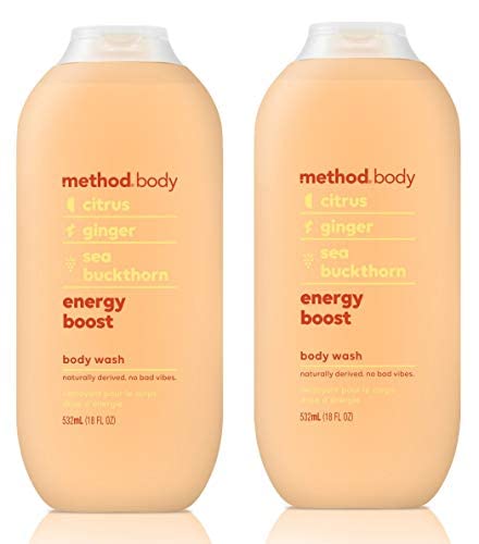 Method Body Body Wash - Energy Boost 18 FL OZ 532 ml - 2-PACK