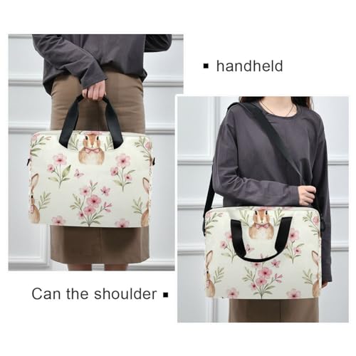 Funda para portátil 15.6" con bolso cruzado y asa miniatura 2