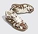 LUCKY STEP Women Classic Retro Gum Sole Fashion Sneakers Casual Tennis Skate Shoe Genuine Leather Walking Footwear Anti Slip Trainers(Brown Cow Print,7)