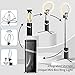 yAyusi Portable Ring Light with Stand, 4000mAh Battery Operated Cordless 10