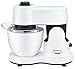 Produktbild Moulinex QA2101 Küchenmaschine Masterchef Gourmet White (700 W, 3,5 L Volumen, 4 Geschwindigkeitsstufen) weiß / grau