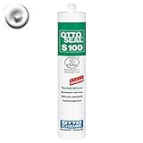 OTTOSEAL S 100 Premium-Sanitär-Silikon 300 ml Kartusche C01 weiss