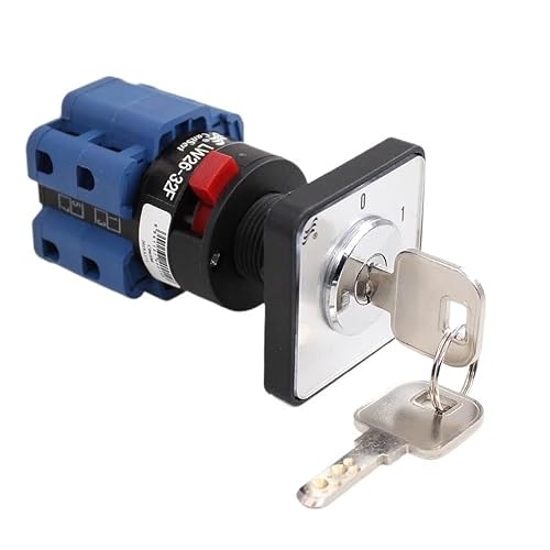 IDGTTLDF LW26-32F Lock Key Three-Phase Power Cut-Off Main Control Wire On-Off 32A Cam Rotary Switch 380V